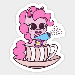 Teacup Pinkie Pie Sticker